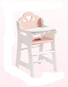 Wooden Doll High Chair 