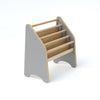 Wooden Montessori Bookshelf – Front-Facing Kids Book Display | 3 Sizes, 6 Colors & Personalization Option