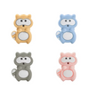 10 Piezas/Set Cuentas de Silicona para Mordedores de Bebé – Manualidades de Dibujos Animados DIY para Clips de Chupetes y Accesorios Masticables