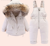 Children's Winter Set: Down Jacket + Jumpsuit