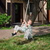 Wooden Disc Rope Swing for Kids – 2-in-1 Swing & Bungee for Indoor & Outdoor Play