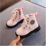 Kids’ Rubber Sole Ankle Boots