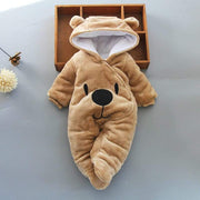 Newborn Winter Bear Hoodie Clothes