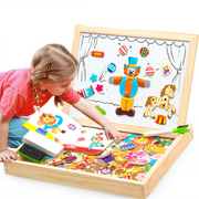 Double-Sided Magnetic Educational Board Toys