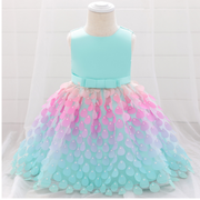 Mermaid Inspired Skirt Baby Princess Party Dress