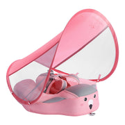 Baby Swim Trainer Ring with Canopy - 1LoveBaby