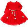 Long Sleeves Top Classic Star Dress