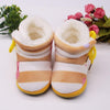 Striped Winter Boots