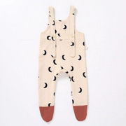Minimalist Pattern Design Legged Trouser Sling Jumpsuit