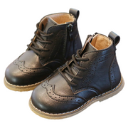 Classic Style Boots Brogue Baby Boy Soft Sole Leather Shoes