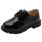Shiny Classic British Style Boys Formal Leather Party Shoes