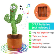 The Cactus Plush Toy Dancing and Singing