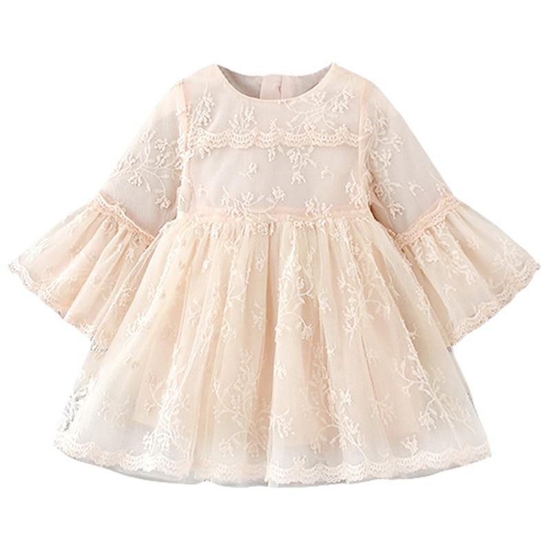 Princess Flare Lace Dress - 1LoveBaby, 2-3 Years / Light Pink Princess Flare Lace Dress - 1LoveBaby, 2-3 Years / Light Pink