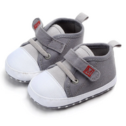 Tri Color Baby Boy Soft Sole First Walker Sneaker Shoes