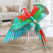 3D Metal Puzzle | The Scarlet Macaw | Educational Toys