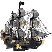3D Metal Puzzle | Black Pearl Ship | Educational Toys