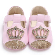 Crown Infant Leather Shoes
