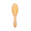 Baby Natural Wooden Baby Soft Wool Hair Brush Head Comb