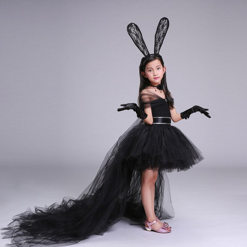 bunny birthday dress Pink / S