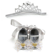 Princess Baby Shoes and Headband Set