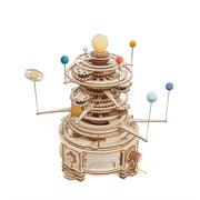 Wooden Educational Toy | Mechanical Orrery | Gift for Teens and Adults