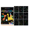 Magic Scratch Painting Art Paper Card Set