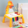 Tablero de mesa con proyector de dibujo para niños - 1LoveBaby 