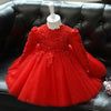 Pearl Beads and Lace Elegant Princess Ball Gown