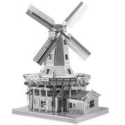 3D Metal Puzzle | Dutch Windmill | Educational Toys