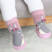 Socks Of Animal Funny With Rubber Soles