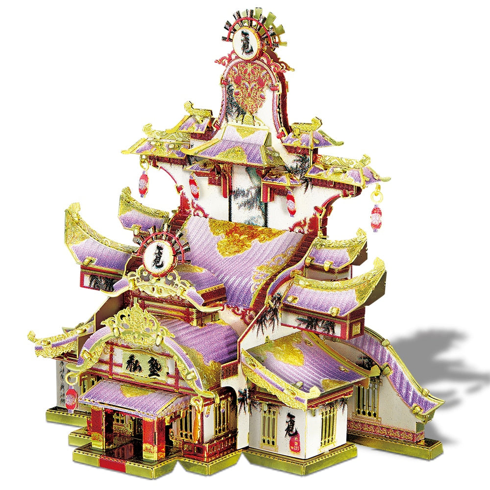 3D Metal Puzzle, Chinese Ancient Buildings