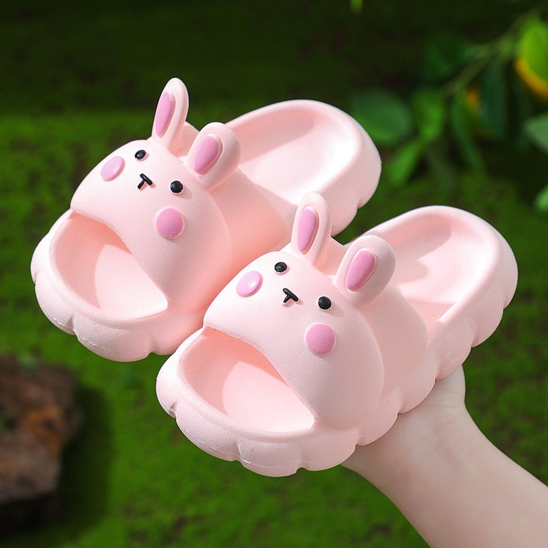 Cute Cartoon Rabbit Slippers for Kids – 1lovebaby