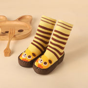 Socks Of Baby Cute Animal With Rubber Anti Slip Sole