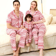 Short-sleeve Family Matching Pajamas