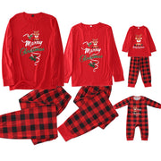 Family Matching Outfits Christmas Pajamas Set