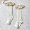 Lace Frilly Flower Cute Long Socks For Girls
