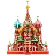 3D Metal Puzzle |  Saint Basil Cathedral | Educational Toys