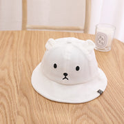 Cute Bear Summer Bucket Hat for Newborns