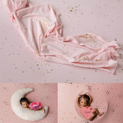 Props Blanket Baby Gilding  Star Blanket Backdrop Fabrics Cloth Baby Shoot