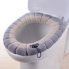 Universal Toilet Seat Cover Soft  Removable Zipper With Flip LidHandle