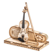 3D Wooden Puzzle | Violin Capriccio Model | Gift for Boy and Girl