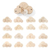 Wooden Baby Milestone Cards Cute Cloud Shape Milestone Set