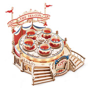 3D Wooden Puzzle | The Tea Cup Amusement Park Series | Gifts for Your Children