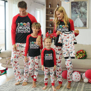Christmas Family Pajamas Parent-child Matching Clothing Set