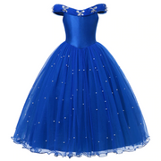 Dark Blue Princess Ball Gown