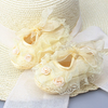 Floral Lace Satin Baby Shoes