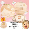 Wooden Baby Teeth Organizer Box