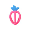 Strawberry Silicone Pendant Baby Teethers