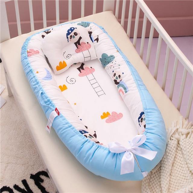 BabyLove™ Baby Nest Bed For Babies With Pillow Age 0-12 Months Babies