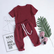 Solid Color Baby Suit